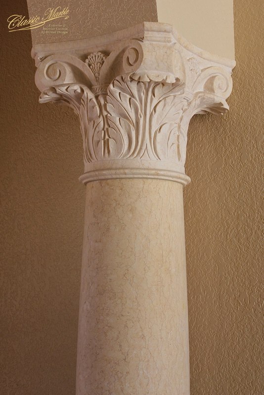 Classic Marble Column Details